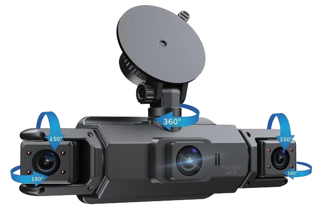 7295 Four Lens Dash Camera