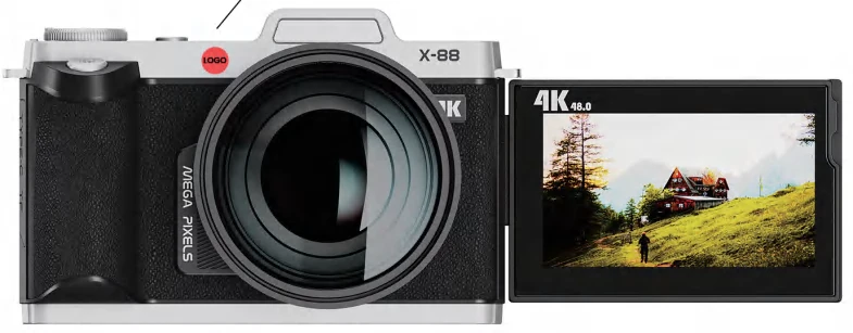 D50 Retro Digital Camera